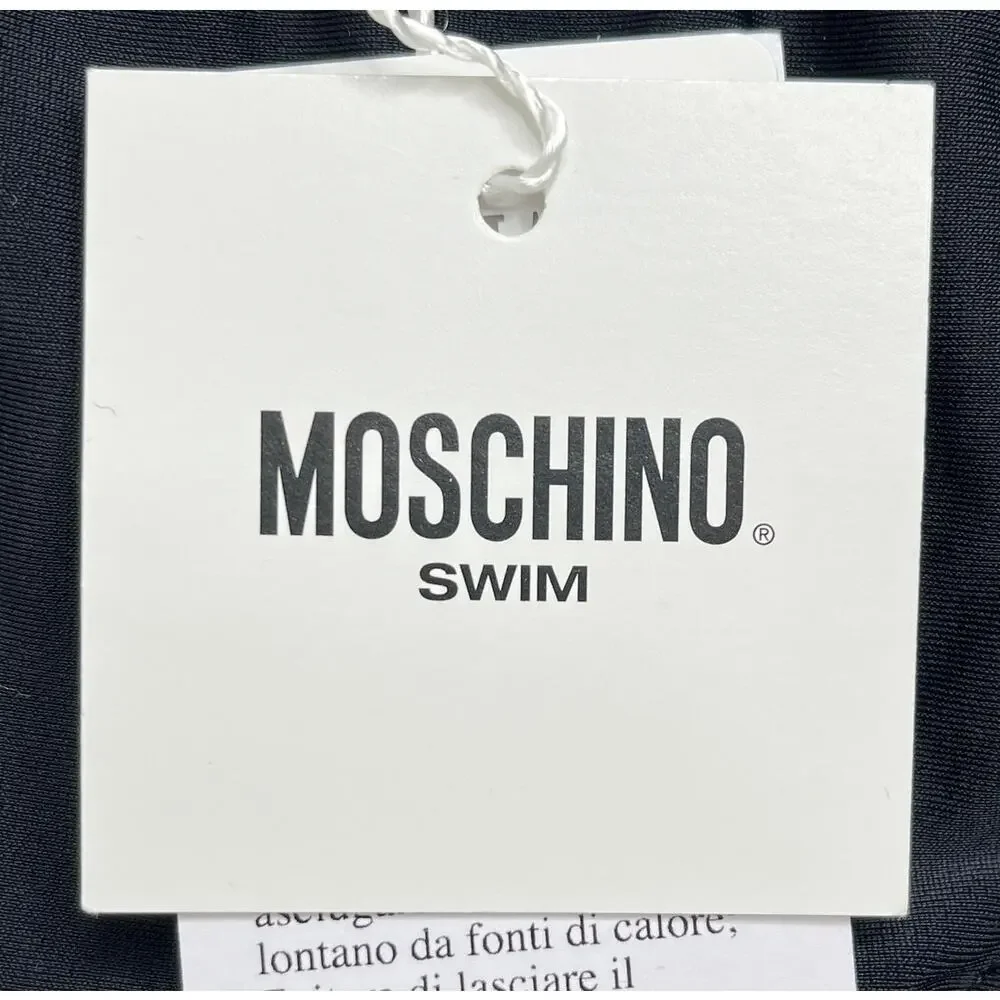 5-2 MOSCHINO Men's NWT Speedo Metal Logo S/US32/EU48